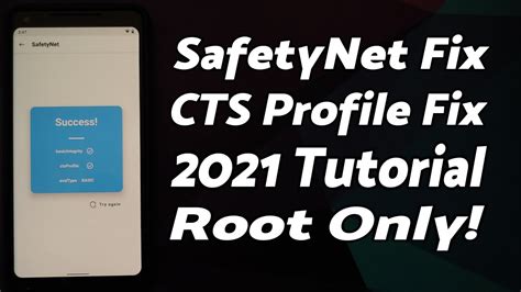 SafetyNet check gives the phone a good pass on all: SafetyNet Request-PASS. . Cts profile match fail no root